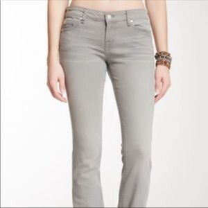 David Kahn Nikki Skinny Jeans Metro Gray Size 24